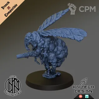 Описание картинки Beelzebub Herald от Manufactorum76 по цене 400руб | Свободный Рынок Миниатюр - СРМ