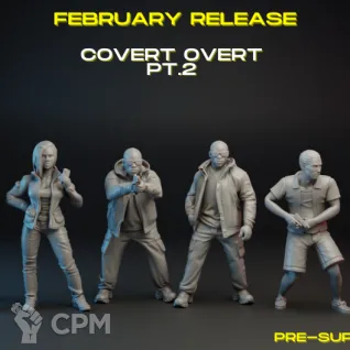 Описание картинки Covert//Overt Agents: Part 2 от PocketSized Prints по цене 850руб | Свободный Рынок Миниатюр - СРМ