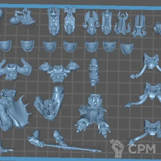 Описание картинки Thousand Sons Exalted Sorcerers (Скан с оригинала) от 0.n1 Studio по цене 600руб | Свободный Рынок Миниатюр - СРМ