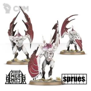 Описание картинки Crypt Flayers / Crypt Horrors / Vargheists (3 лит) от WebWay по цене 2 365руб | Свободный Рынок Миниатюр - СРМ