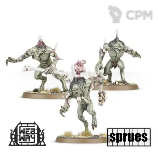 Описание картинки Crypt Flayers / Crypt Horrors / Vargheists (3 лит) от WebWay по цене 2 365руб | Свободный Рынок Миниатюр - СРМ