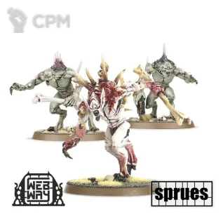 Описание картинки Crypt Flayers / Crypt Horrors / Vargheists (3 лит) от WebWay по цене 2 365руб | Свободный Рынок Миниатюр - СРМ
