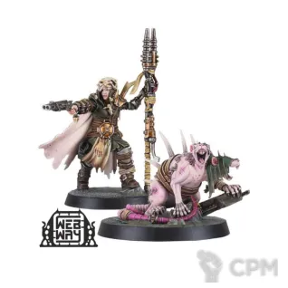 Описание картинки Outland Beastmaster with Wasteland Giant Rat (FW) от WebWay по цене 880руб