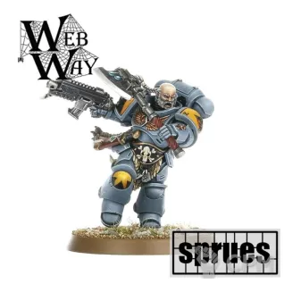 Описание картинки Primaris Lieutenant Space Wolves / Haldor Icepelt (1 литник) от WebWay по цене 715руб | Свободный Рынок Миниатюр - СРМ