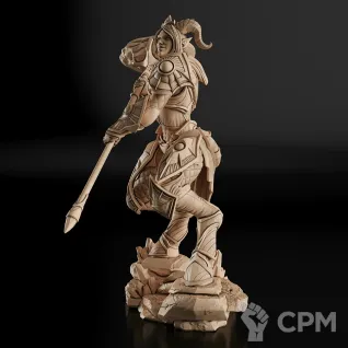 Описание картинки Yrel Фигурка (World of Warcraft) от GAS3TXD  по цене 4 200руб | Свободный Рынок Миниатюр - СРМ