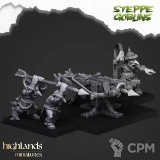 Описание картинки Steppe Goblin Big Crossbow от 3DPrintClub по цене 340руб | Свободный Рынок Миниатюр - СРМ