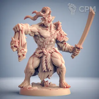 Описание картинки Они 5 (Oni 5) от Gabrigame_Print по цене 550руб | Свободный Рынок Миниатюр - СРМ