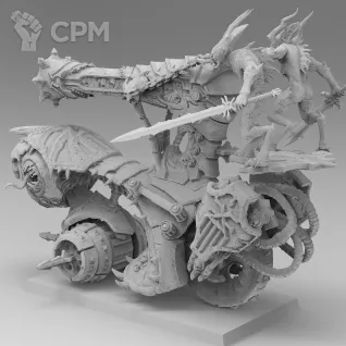 Описание картинки Skull Cannon от Naggaroth Night по цене 2 500руб | Свободный Рынок Миниатюр - СРМ