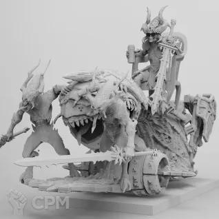 Описание картинки Skull Cannon от Naggaroth Night по цене 2 500руб | Свободный Рынок Миниатюр - СРМ