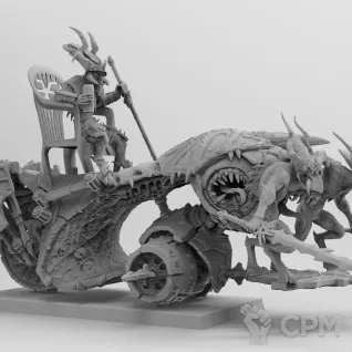 Описание картинки Skull Cannon от Naggaroth Night по цене 2 500руб | Свободный Рынок Миниатюр - СРМ