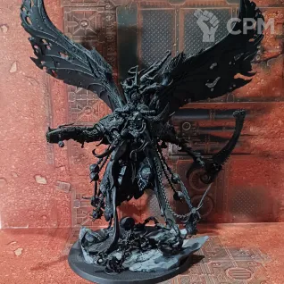 Описание картинки Mortarion, Daemon Primarch of Nurgle от OMG_SL по цене 9 700руб | Свободный Рынок Миниатюр - СРМ