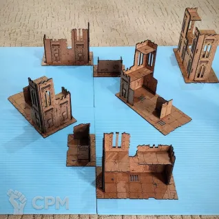 Описание картинки Leviathan set_3 WH40k набор руин от StudioOtolega по цене 4 600руб | Свободный Рынок Миниатюр - СРМ