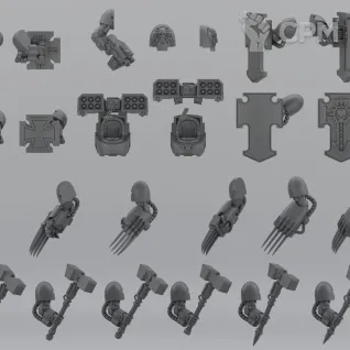 Описание картинки Terminators от Мастерская 3D Gia по цене 179руб | Свободный Рынок Миниатюр - СРМ