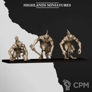 Описание картинки Crypt Ghouls от Manufactorum76 по цене 450руб | Свободный Рынок Миниатюр - СРМ