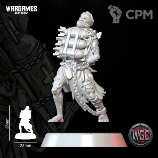 Описание картинки Chained Supplicants with Final Reliquary от Manufactorum76 по цене 900руб | Свободный Рынок Миниатюр - СРМ