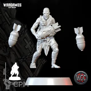 Описание картинки Chained Supplicants with Final Reliquary от Manufactorum76 по цене 900руб | Свободный Рынок Миниатюр - СРМ