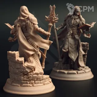 Описание картинки Синтриус Галч, лидер Потерянных от Dark Craft Hobby по цене 321руб | Свободный Рынок Миниатюр - СРМ