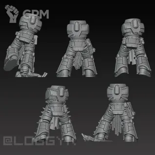 Описание картинки Chaos space marines bodies от Хижина Мопса по цене 450руб | Свободный Рынок Миниатюр - СРМ