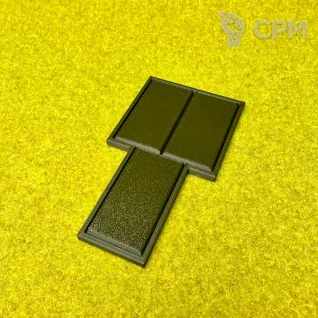 Описание картинки Movements tray для баз 30х60мм 2-1 (2шт) от Миниатюры и фигурки по цене 120руб | Свободный Рынок Миниатюр - СРМ