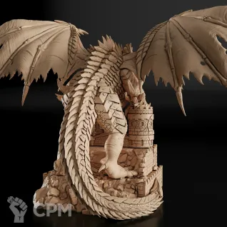 Описание картинки DeathwIng Фигурка (World of Warcraft) от GAS3TXD  по цене 6 800руб | Свободный Рынок Миниатюр - СРМ