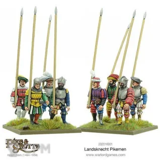 Описание картинки Warlord Pike &amp;Shotte Landsknechts Pikemen от Base 28 по цене 3 125руб | Свободный Рынок Миниатюр - СРМ