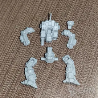 Описание картинки Циклоп CP-10-Z (90 тонн) от Dwarf Pirate Foundry по цене 450руб | Свободный Рынок Миниатюр - СРМ