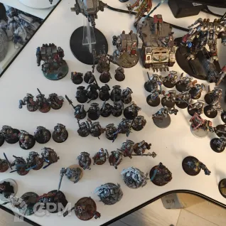 Описание картинки Армия Grey Knights от TrTinf по цене 60 000руб | Свободный Рынок Миниатюр - СРМ