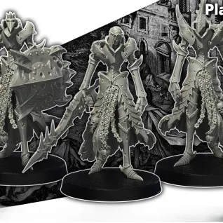 Описание картинки Plague Knight от Manufactorum76 по цене 300руб | Свободный Рынок Миниатюр - СРМ