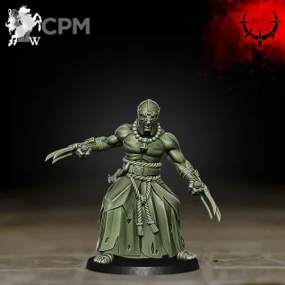 Описание картинки Mercenaries - Cultists and Leader от Manufactorum76 по цене 1 200руб | Свободный Рынок Миниатюр - СРМ