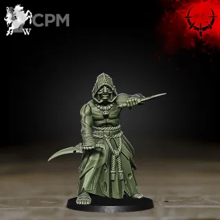Описание картинки Mercenaries - Cultists and Leader от Manufactorum76 по цене 1 200руб | Свободный Рынок Миниатюр - СРМ