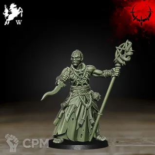 Описание картинки Mercenaries - Cultists and Leader от Manufactorum76 по цене 1 200руб | Свободный Рынок Миниатюр - СРМ