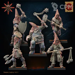 Описание картинки Cultists Unit x10 от PocketSized Prints по цене 1 600руб | Свободный Рынок Миниатюр - СРМ