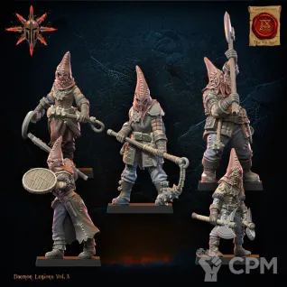 Описание картинки Cultists Unit x10 от PocketSized Prints по цене 1 600руб | Свободный Рынок Миниатюр - СРМ