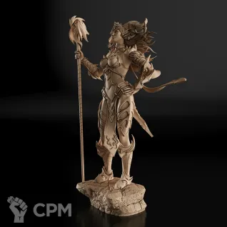Описание картинки Dragon Queen Alexstrasza Фигурка (World of Warcraft) от GAS3TXD  по цене 3 900руб | Свободный Рынок Миниатюр - СРМ