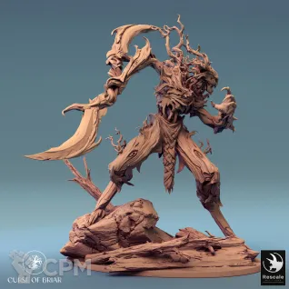 Описание картинки TwigBlight_AttackSpear/Treelord / Spirit of Durthu от WebWay 3D по цене 2 650руб | Свободный Рынок Миниатюр - СРМ