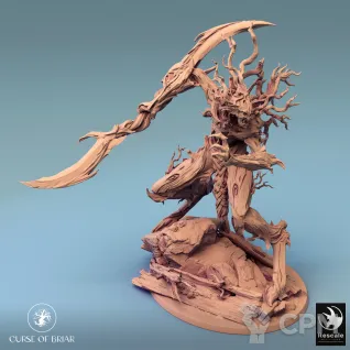 Описание картинки TwigBlight_AttackSpear/Treelord / Spirit of Durthu от WebWay 3D по цене 2 650руб | Свободный Рынок Миниатюр - СРМ