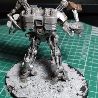 Описание картинки Nemesis Dreadknight 3 от Spades по цене 4 500руб | Свободный Рынок Миниатюр - СРМ
