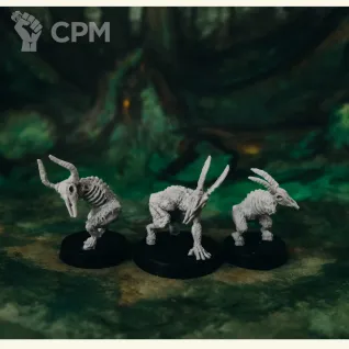 Описание картинки Мшистые бесы / Mossimps от Old curiosity shop по цене 1 250руб | Свободный Рынок Миниатюр - СРМ