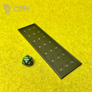 Описание картинки Movements tray для баз 25х50мм 7х1 (1шт) от Миниатюры и фигурки по цене 80руб | Свободный Рынок Миниатюр - СРМ