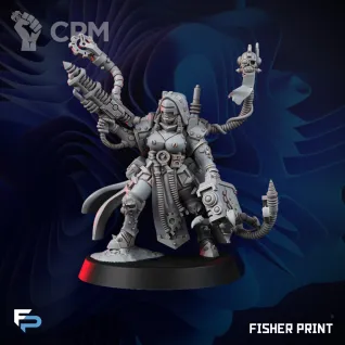 Описание картинки Mechanic Adept Cog Digger от Fisher print по цене 200руб | Свободный Рынок Миниатюр - СРМ