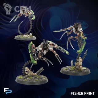 Описание картинки Ophydian Destroyers от Fisher print по цене 250руб | Свободный Рынок Миниатюр - СРМ