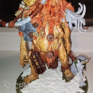 Описание картинки Warhammer sons of behemat Огромный Гигант 18см от User37833 по цене 1 000руб | Свободный Рынок Миниатюр - СРМ