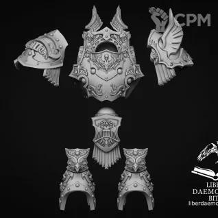 Описание картинки Armour model “Vetustus” type Phoenix от LDBits по цене 968руб | Свободный Рынок Миниатюр - СРМ
