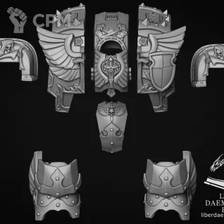 Описание картинки Armor model "Levi" type Arcanum от LDBits по цене 1 258руб | Свободный Рынок Миниатюр - СРМ