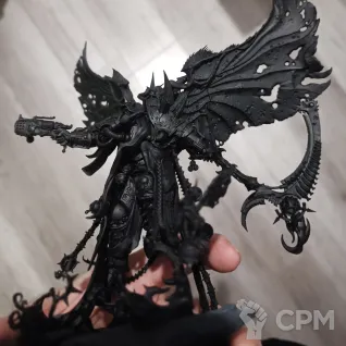 Описание картинки Mortarion, Daemon Primarch of Nurgle от OMG_SL по цене 8 990руб | Свободный Рынок Миниатюр - СРМ