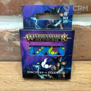 Описание картинки Disciples of Tzeentch Dice от WarhammerBaby по цене 3 500руб | Свободный Рынок Миниатюр - СРМ