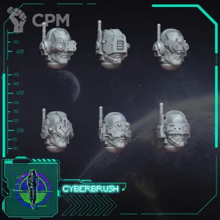 Описание картинки Cyber Recon Head set от WebWay 3D по цене 60руб | Свободный Рынок Миниатюр - СРМ