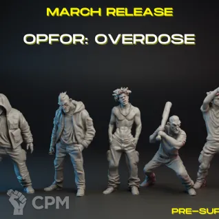 Описание картинки OPFOR//OVERDOSE от PocketSized Prints по цене 750руб | Свободный Рынок Миниатюр - СРМ