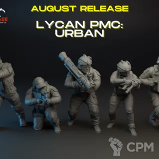 Описание картинки Lycan PMC: Urban от PocketSized Prints по цене 750руб | Свободный Рынок Миниатюр - СРМ