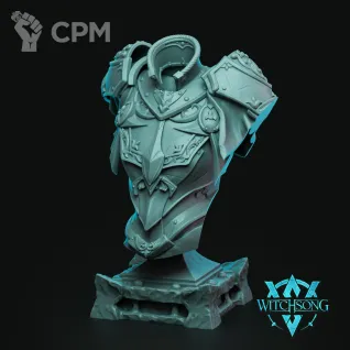 Описание картинки Bust - Divine Dullahan от ADEPT M&P по цене 2 000руб | Свободный Рынок Миниатюр - СРМ